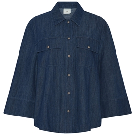 Heartmade Manel Skjorte, Dark Blue